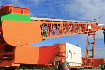 מטעין ספינה בתפזורת נייד